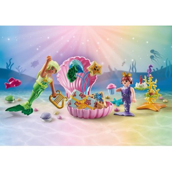 Playmobil princess magic gift set πάρτυ γενεθλίων με γοργόνες 71446 4008789714466
