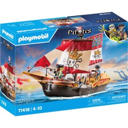 Playmobil pirates πειρατές πειρατική γαλέρα ο βασιλιάς των πειρατών 71418 4008789714183