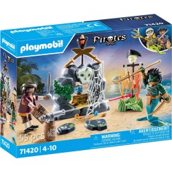 Playmobil pirates πειρατές και κυνήγι θησαυρού 71420 4008789714206