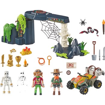 Playmobil sports and action κυνήγι θησαυρού στην ζούγκλα 71454 4008789714541