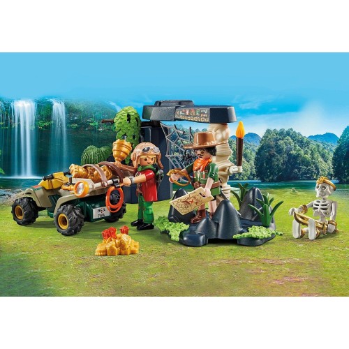 Playmobil sports and action κυνήγι θησαυρού στην ζούγκλα 71454 4008789714541