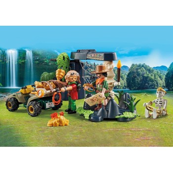 Playmobil sports and action κυνήγι θησαυρού στην ζούγκλα 71454 4008789714541