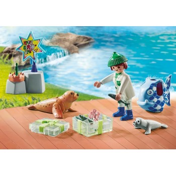 Playmobil City Life Keeper With Animals 71448 4008789714480