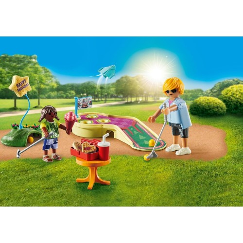 Playmobil city life gift set mini-golf πάρτυ 71449 4008789714497