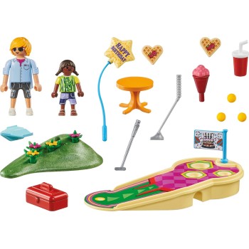 Playmobil city life gift set mini-golf πάρτυ 71449 4008789714497