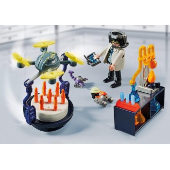 Playmobil City Life Researchers With Robots 71450 4008789714503