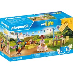 Playmobil city life gift set πάρτυ μασκέ 71451 4008789714510