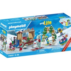 Playmobil city life διασκέδαση στο χιονοδρομικό κέντρο 71453 4008789714534