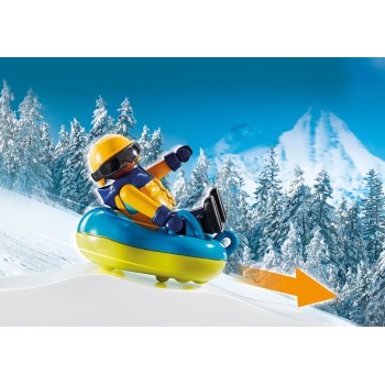 Playmobil city life διασκέδαση στο χιονοδρομικό κέντρο 71453 4008789714534