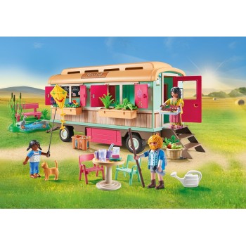 Playmobil Country Καφετέρια-Τροχόσπιτο 71441 4008789714411