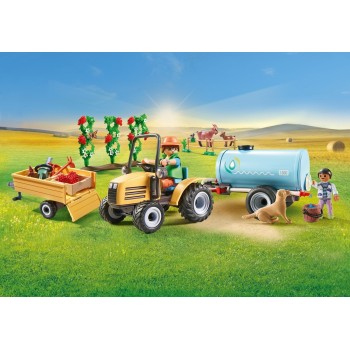 Playmobil country τρακτέρ με βυτιοφόρο 71442 4008789714428