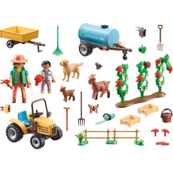 Playmobil country τρακτέρ με βυτιοφόρο 71442 4008789714428