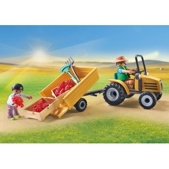 Playmobil country τρακτέρ με βυτιοφόρο 71442 4008789714428