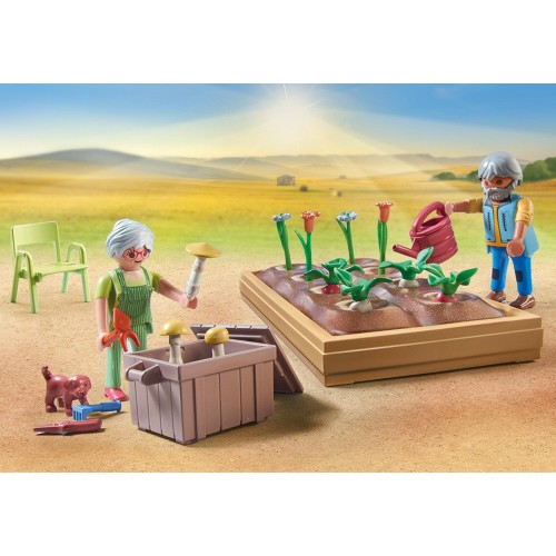 Playmobil country ο λαχανόκηπος του παππού και της γιαγιάς 71443 4008789714435