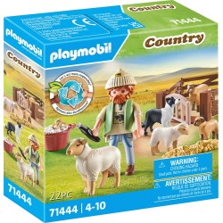 Playmobil country βοσκός με προβατάκια 71444 4008789714442
