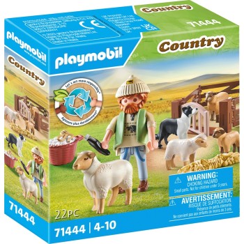 Playmobil country βοσκός με προβατάκια 71444 4008789714442