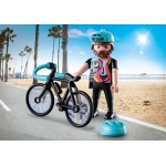 Playmobil sports and action ποδηλασία δρόμου 71478 4008789714787