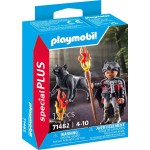 Playmobil history πολεμιστής με λύκο 71482 4008789714824