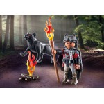 Playmobil history πολεμιστής με λύκο 71482 4008789714824