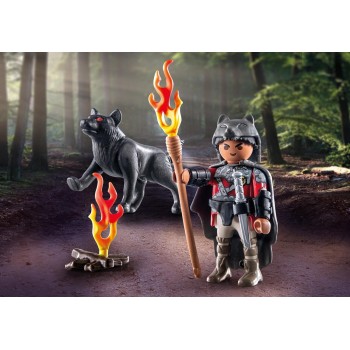 Playmobil History Warrior With Wolf 71482 4008789714824