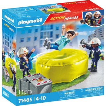 Playmobil Action Heroes Firefighter With Air Pillow 71465 4008789714657