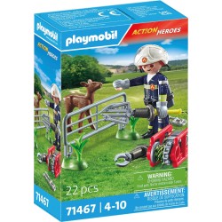 Playmobil Action Heroes Επιχείρηση Διάσωσης Ζώου 71467 4008789714671
