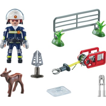 Playmobil Action Heroes Επιχείρηση Διάσωσης Ζώου 71467 4008789714671