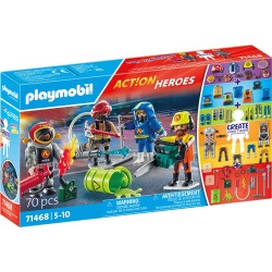 Playmobil Action Heroes Επιχείρηση Πυροσβεστικής 71468 4008789714688