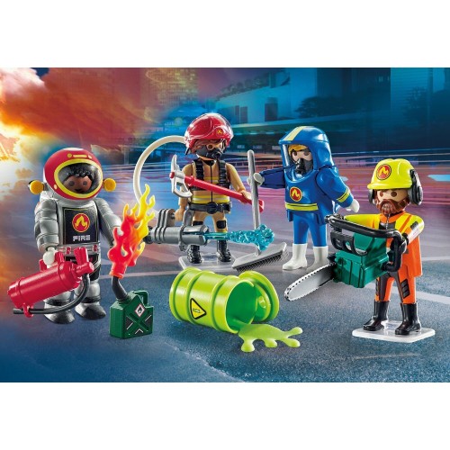 Playmobil Action Heroes Επιχείρηση Πυροσβεστικής 71468 4008789714688