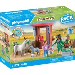 Playmobil country starter pack φροντίζοντας τα γαϊδουράκια 71471 4008789714718