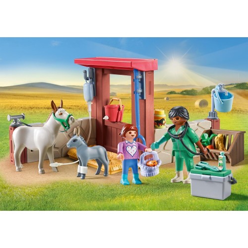 Playmobil Country Farmyard Vet 71471 4008789714718