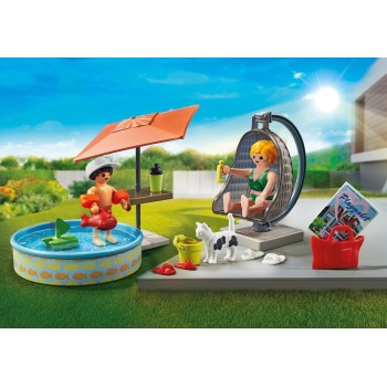 Playmobil city life starter pack διασκέδαση στον κήπο 71476 4008789714763