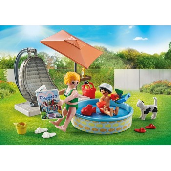 Playmobil city life starter pack διασκέδαση στον κήπο 71476 4008789714763
