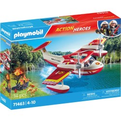 Playmobil city action πυροσβεστικό υδροπλάνο 71463 4008789714633