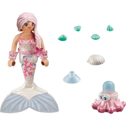 Playmobil princess magic γοργόνα με χταπόδι μπουγελόφατσα 71477 4008789714770
