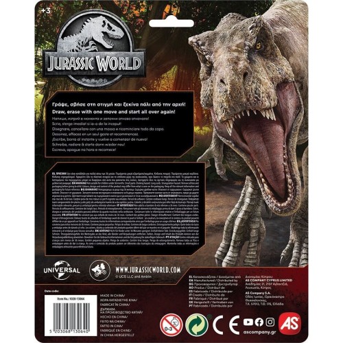 As company Πίνακας Γράψε Σβήσε- Jurassic World Travel 1028-13064 5203068130640
