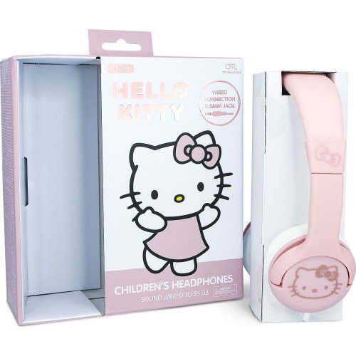 otl technologies Childrens Headphones - Hello Kitty, Rose Gold  5055371628440
