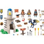 Playmobil Novelmore Knight S Tower With Blacksmith And Dragon 71483 4008789714831