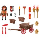 Playmobil novelmore ο kahboom με το αγωνιστικό του όχημα 71486 4008789714862