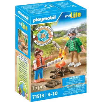 Playmobil City Life Campfire With Marshmallows 71513 4008789715135