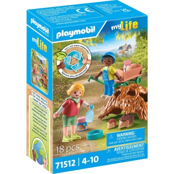 Playmobil city life φροντίζοντας τους σκαντζόχοιρους 71512 4008789715128