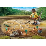 Playmobil Dinos Archaeological Dig With Dinosaur Skeleton 71527 4008789715272