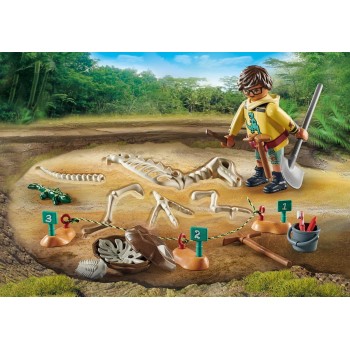 Playmobil Dinos Αρχαιολογική Ανασκαφή Δεινοσαύρου 71527 4008789715272