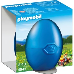 Playmobil Boy With Childrens Tractor 4943 4008789049438