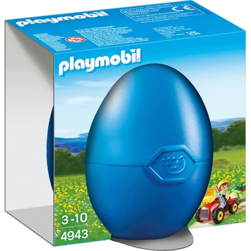 Playmobil αγοράκι με τρακτέρ 4943 4008789049438