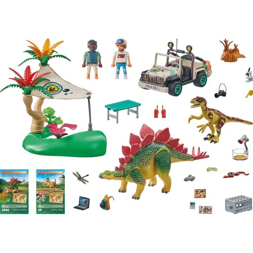 Playmobil Ερευνητικό Κέντρο Με Δεινόσαυρους 71523 4008789715234