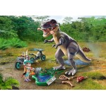 Playmobil T-Rex Και Εξερευνητής Με Μοτοσικλέτα 71524 4008789715241