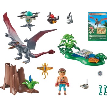 Playmobil Παρατηρώντας Τον Διμορφοδόντα 71525 4008789715258