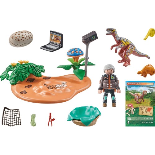 Playmobil Φωλιά Στεγόσαυρου Και Κλέφτης Αυγών 71526 4008789715265