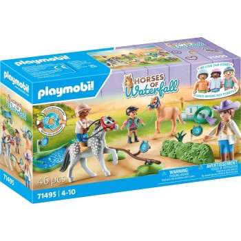 Playmobil Horses Of Waterfall Pony Tournament 71495 4008789714954